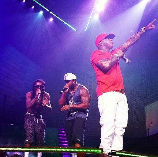 Lil Wayne and other Young Money Entertainment artists will perform at the Sleep Train Wireless Amphitheatre on August 27. Official Facebook image.