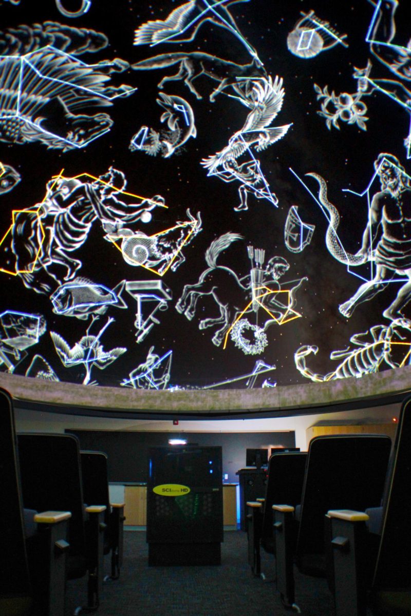 The San Diego City College Planetarium is located in third floor of the S building. Photo credit: SDCCD Communications